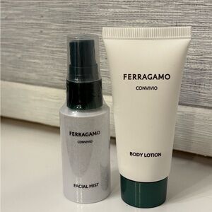 Salvatore Ferragamo Skincare Set - White and Green